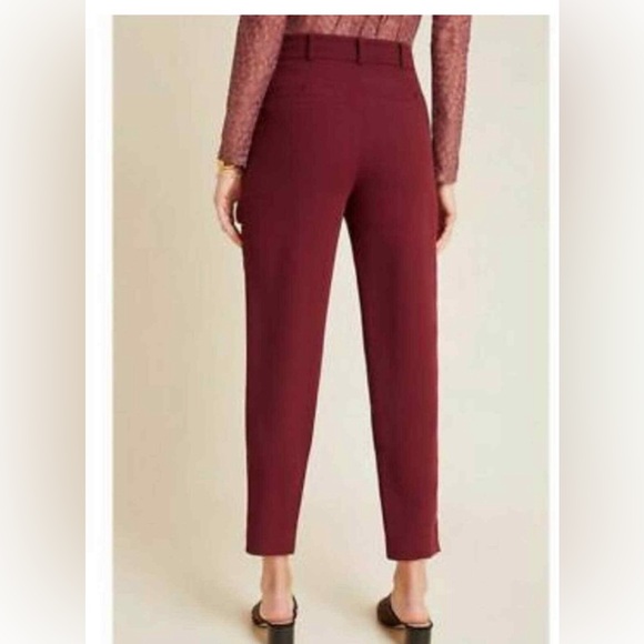 Anthropologie Sasha Button-Fly Tapered Trousers - Picture 6 of 6